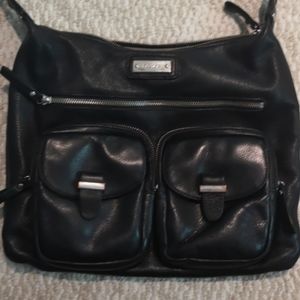 Danier Leather Black Shoulder Bag